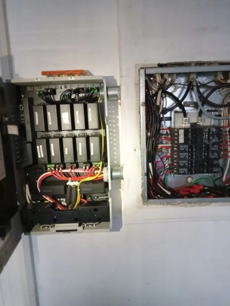 Electrical panel upgrade completed for Indoor Lighting Installation in Nicholasville